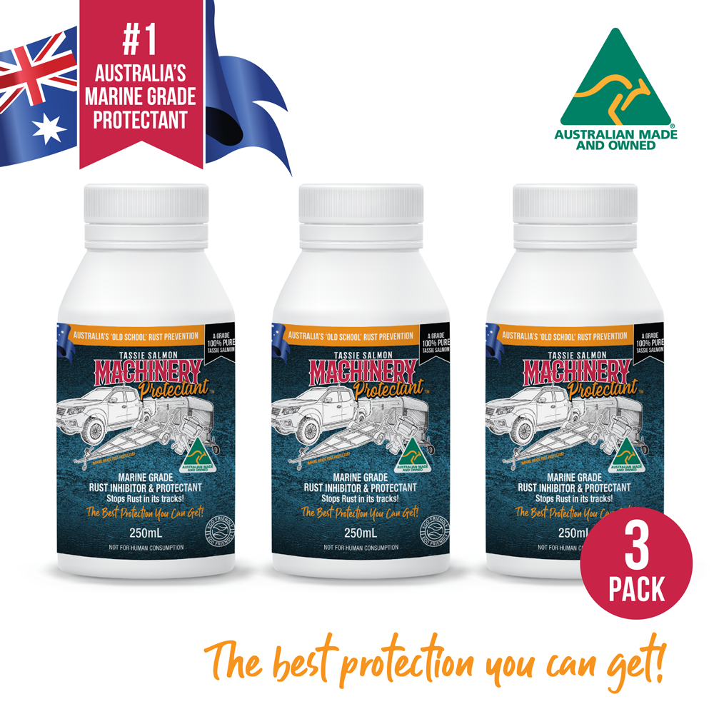Tassie Salmon Machinery Protectant 250ml x 3 Pack