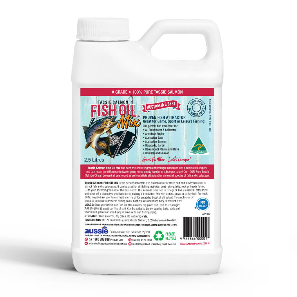 Tassie Salmon Fishing Oil Attractant 1 Litre