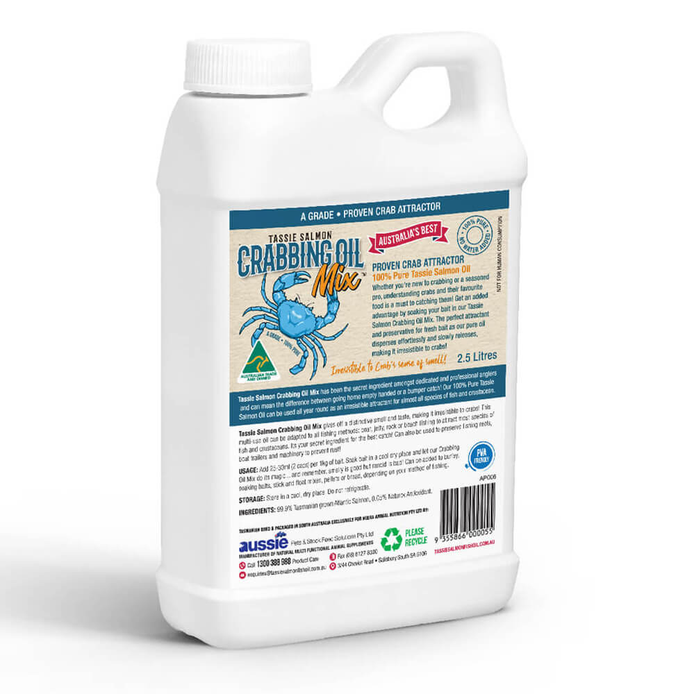 Tassie Salmon Crabbing Oil Attractant 2.5 Litres