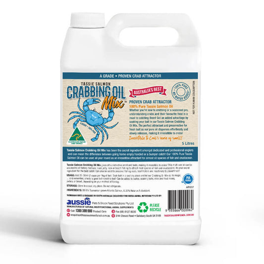 Tassie Salmon Crabbing Oil Attractant 5 Litres