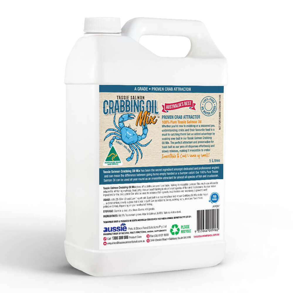 Tassie Salmon Crabbing Oil Attractant 5 Litres