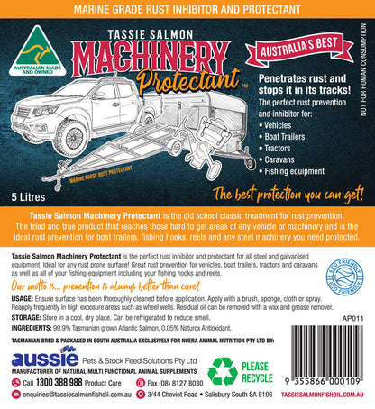 Tassie Salmon Machinery Protectant 5 Litres